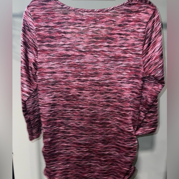 Cato Women’s Pink Knit Cowl Neck Top - Picture 3 of 4